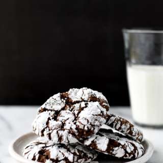 Chocolate Crinkle Cookies