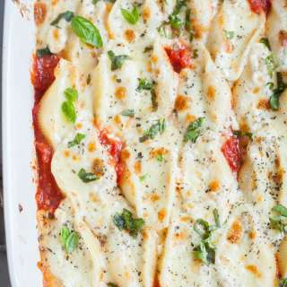Cottage cheese Stuffed Shells