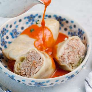 Gołąbki - Polish Stuffed Cabbage Rolls