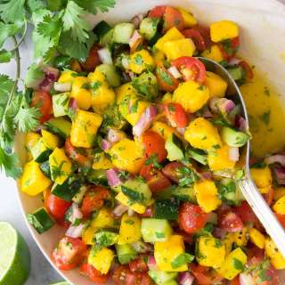 Cucumber Mango Salsa