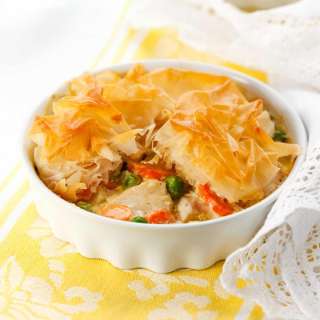 Chicken Pot Pie With Phyllo Dough