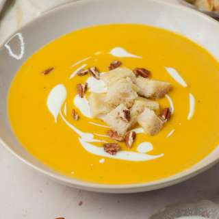 Butternut Squash Soup with Coconut Milk