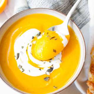 Pumpkin Ginger Soup with Orange
