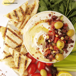 BEST Whipped Ricotta Dip