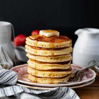Jiffy Cornmeal Pancakes