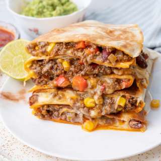 Ground Beef Quesadilla