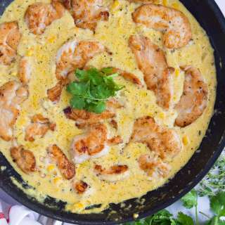 Chicken with Creamed Corn