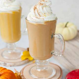 Pumpkin spice hot chocolate