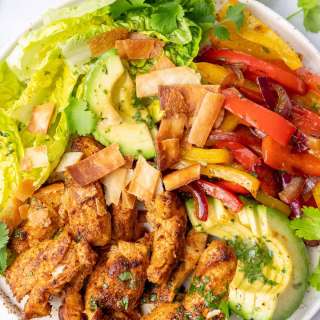Chicken Fajita Salad