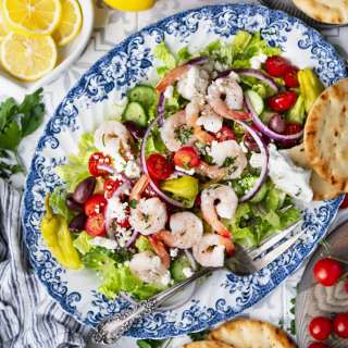 Greek Shrimp Salad