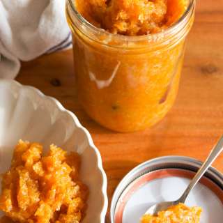 Brazilian Pumpkin Compote with Coconut - Doce de Abóbora com Coco