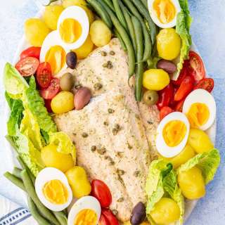 Salmon Nicoise Salad