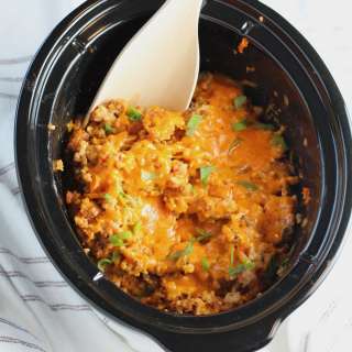 Ground Pork Slow Cooker Casserole Recipe