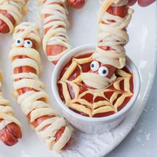 Mummy hot dogs