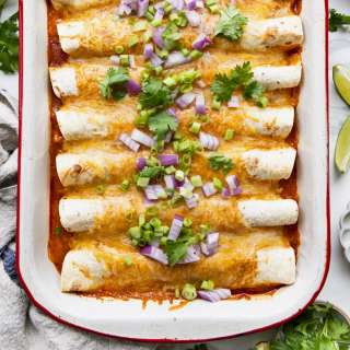 Pulled Pork Enchiladas
