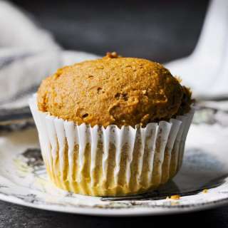 2-Ingredient Pumpkin Spice Muffins with Cake Mix