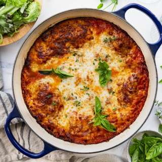 Dutch Oven Lasagna