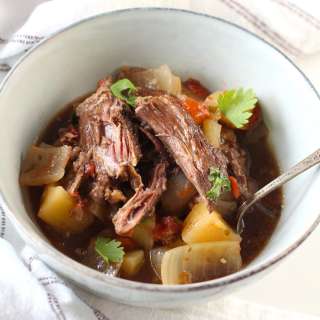 Vaca Atolada ~ Brazilian Beef Rib Stew