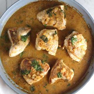 Chicken in Peanut Sauce ~ Galinha com Molho de Amendoim