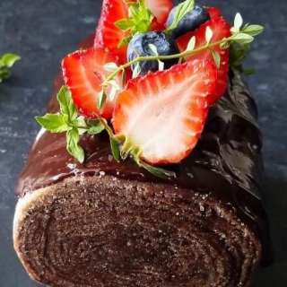 16-Layer Brazilian Chocolate Cake Roll
