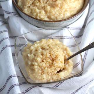 Rice Pudding with Condensed Milk
