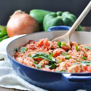 Aunt Bee's 20-Minute Chicken Cacciatore with Rice