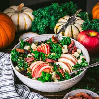Fall Salad with Maple Balsamic Dressing