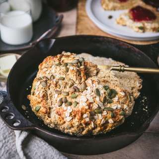Molasses Oatmeal Soda Bread