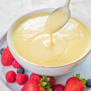 Vanilla Sauce for Bread Pudding