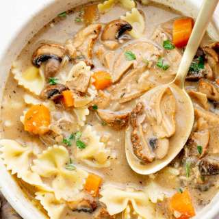 Polish Christmas Eve Mushroom Soup (Zupa Grzybowa Wigilijna)