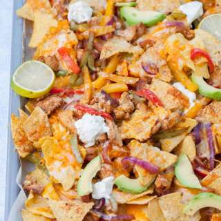 Chicken Fajita Nachos