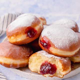 Pączki Recipe (Polish Doughnuts) - video