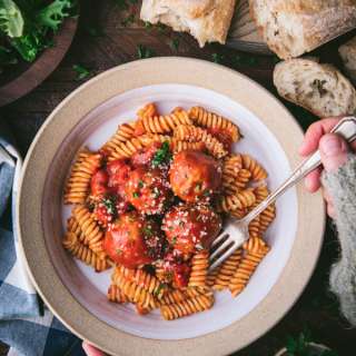 Baked Chicken Meatballs