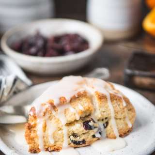 Cranberry Orange Scones