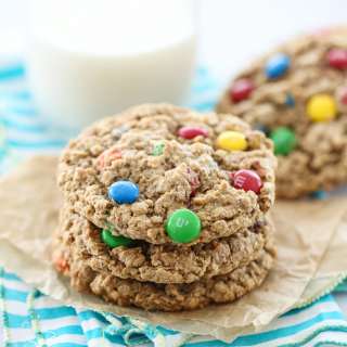 Flour-Free Monster Cookies