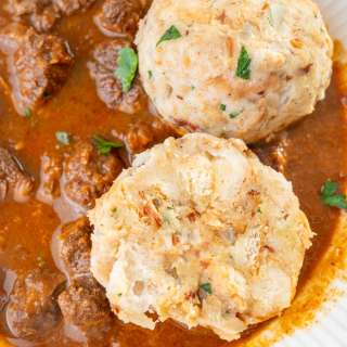 Semmelknödel (German/Austrian Bread Dumplings)