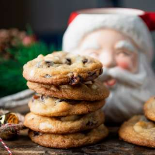 Cranberry White Chocolate Chip Cookies