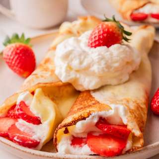 Strawberry Crepes