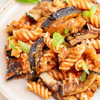 Pasta alla Norma (Tomato Eggplant Pasta)