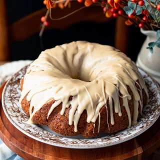 Maple Walnut Cake (with Cake Mix!)
