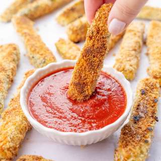 Zucchini Fries (baked, air fryer, stovetop)