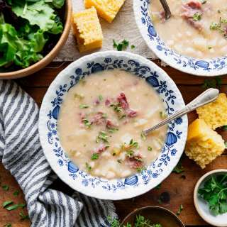 Senate Bean Soup {a.k.a. Navy Bean Soup}