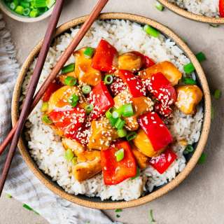 Chicken and Bell Pepper Stir Fry