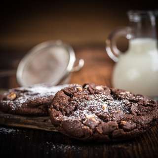 Triple Chocolate Cookies
