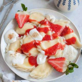 Sweet Cheese Pierogi
