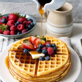 Bisquick Waffles with a Secret Ingredient!