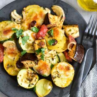Briami - Greek-style roasted vegetables
