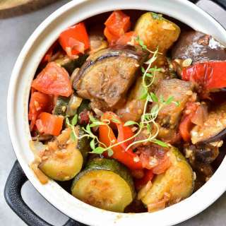 RATATOUILLE - French summer vegetable stew