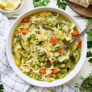 Vegetable Noodle Soup