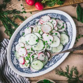 Cucumber Radish Salad